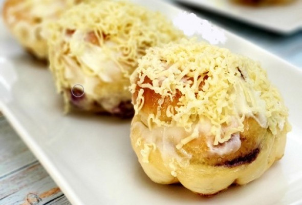 Filipino soft, sweet dough pastry