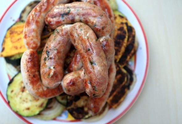 Grilled Sausage Plate