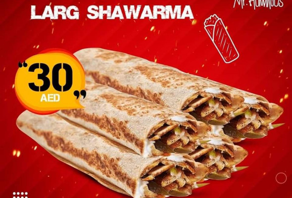 5 Large Shawarma
