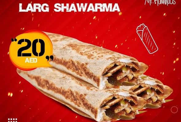 3 Large Shawarma