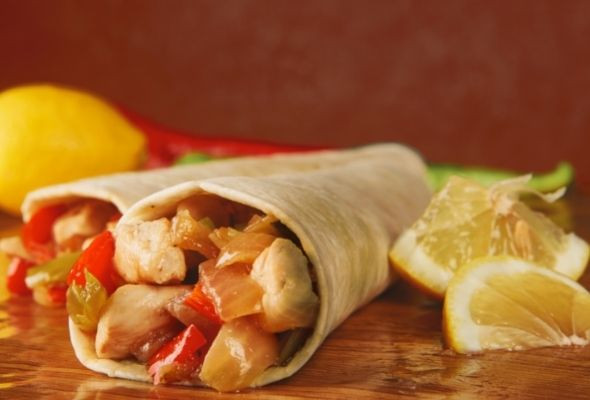 Grilled Chicken Jalapeno Wrap