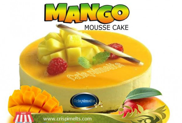 MANGO MOUSSE CAKE