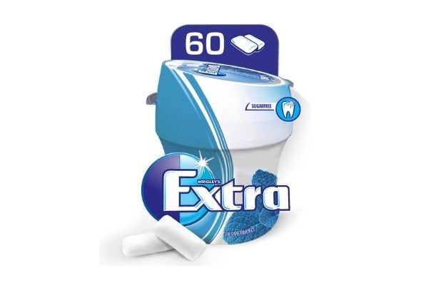 EXTRA BUBLE GUM PEPERMINT 60PELLETS