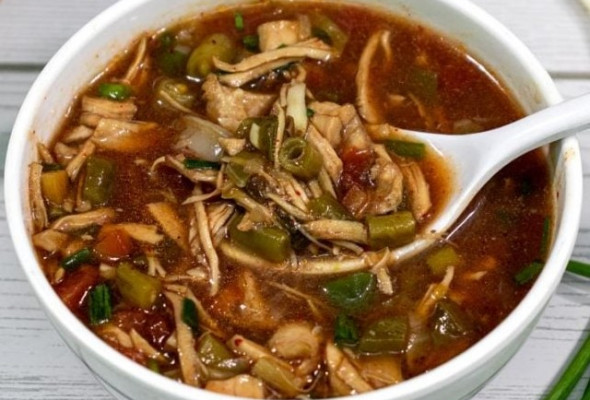 Hot and sour soup (chick/Vege)