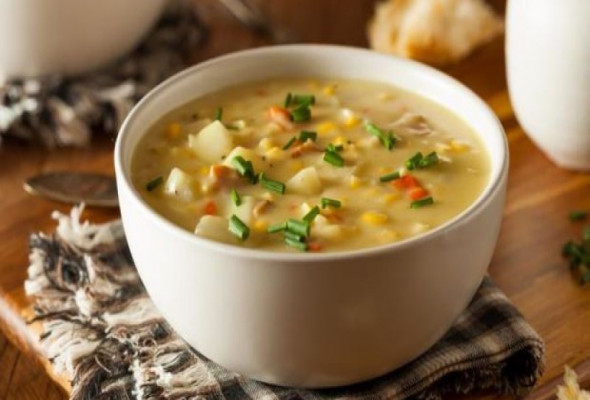 Sweet Corn soup (chick/Vege)
