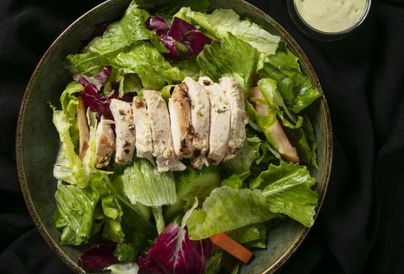 Char-grilled Chicken Caesar Salad
