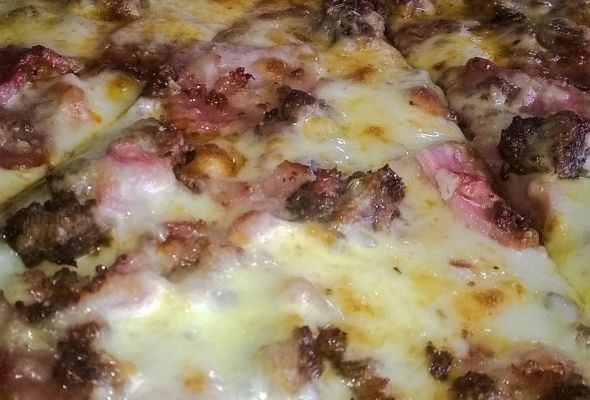 Meat Slices Pizza